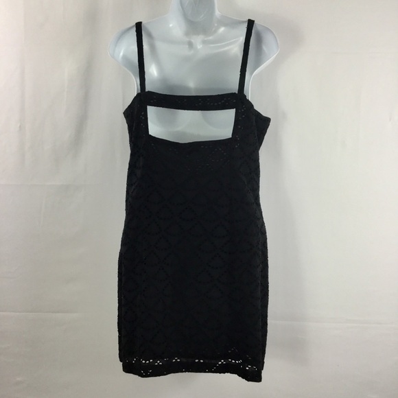Urban Outfitters Wilma Eyelet Body-Con Mini Dress Size L NWT - Picture 6 of 11